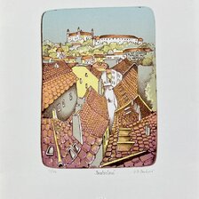 Darina Berková, Litografia Bratislava, 22 x 15 cm, 42 €, nezarámované