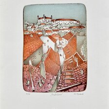 Darina Berková, Litografia Bratislava, 22x15 cm, 42 €, nezarámované